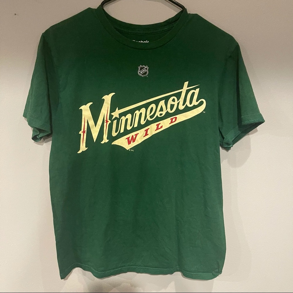 #11 Minnesota Wild Hockey Tee
